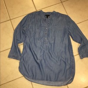 J Crew denim tunic